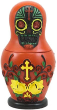 Load image into Gallery viewer, Day of the Dead Nesting Doll