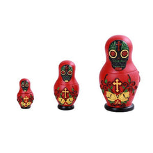 Load image into Gallery viewer, Day of the Dead Nesting Doll