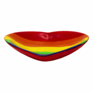 Rainbow Heart Bowl
