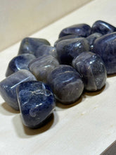 Load image into Gallery viewer, Iolite Tumbled Stone