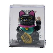 Load image into Gallery viewer, Lucky Waving Cat Fortune Figurine