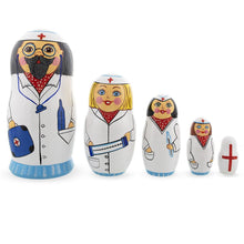 Load image into Gallery viewer, Nesting Dolls:  Doctor &amp; Nurses