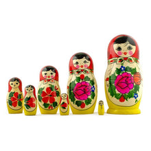 Load image into Gallery viewer, Set of 7 Nesting Dolls