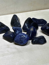 Load image into Gallery viewer, Sodalite Tumbled Stone - A grade