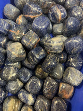Load image into Gallery viewer, Sodalite Tumbled Pocket Stone