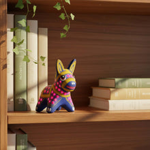 Load image into Gallery viewer, Alebrije Donkey Figurine | Hand-Painted Mexican Folk Art