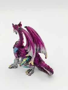 Purple and blue dragon