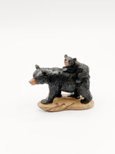 Load image into Gallery viewer, Black bear mom and cub