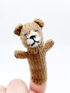 Finger puppets of animals and creatures found in the wild