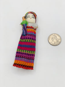 Worry Doll with baby